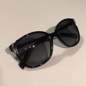 Prada black cat eye sunglasses in great condition